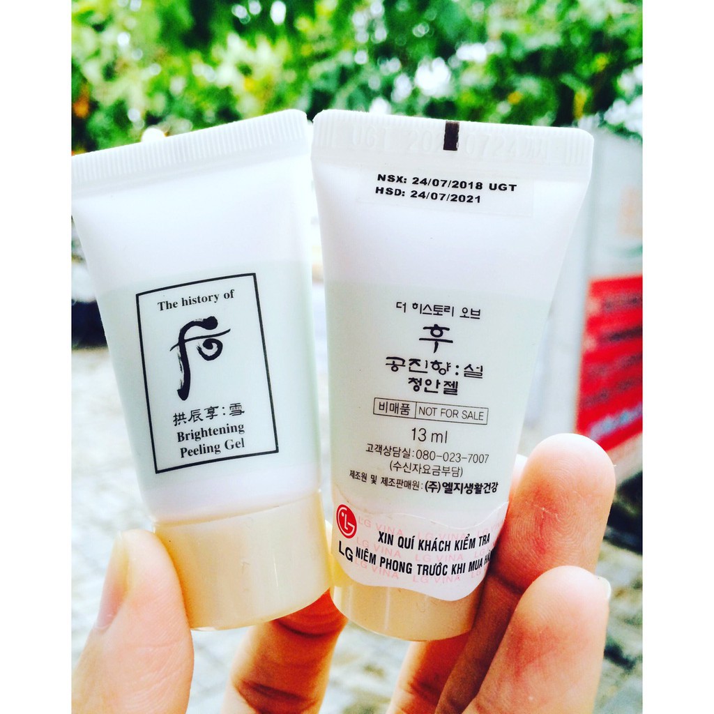 [WHOO] Kì Da Chết Whoo Trắng Mịn Da Tuýp 13ml | BigBuy360 - bigbuy360.vn