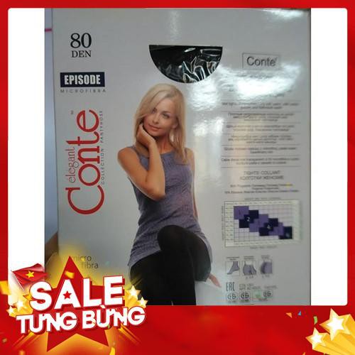 Quần Tất 80 Den Conte Active của Nga siêu co dãn Có Kiểu Dáng Đẹp Và Đa Dạng, Form Sang Trọng tôn lên đôi chân