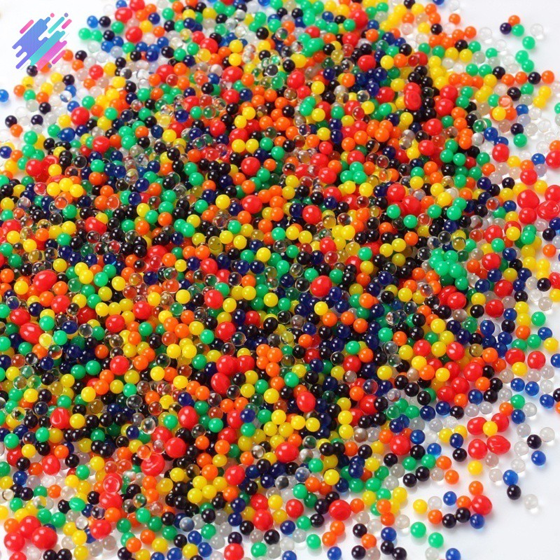 Bộ 300 hạt trồng cây nhiều màu tiện lợi trang trí bình hoa độc đáo