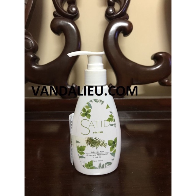 Sữa tắm da liễu Satid