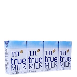 Lốc 4 hộp sữa th truemilk 110ml