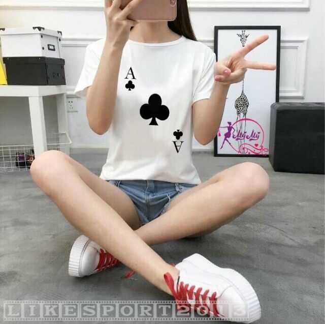 Áo lá bài chất cotton loại 1 đủ màu đủ size từ 5-100kg