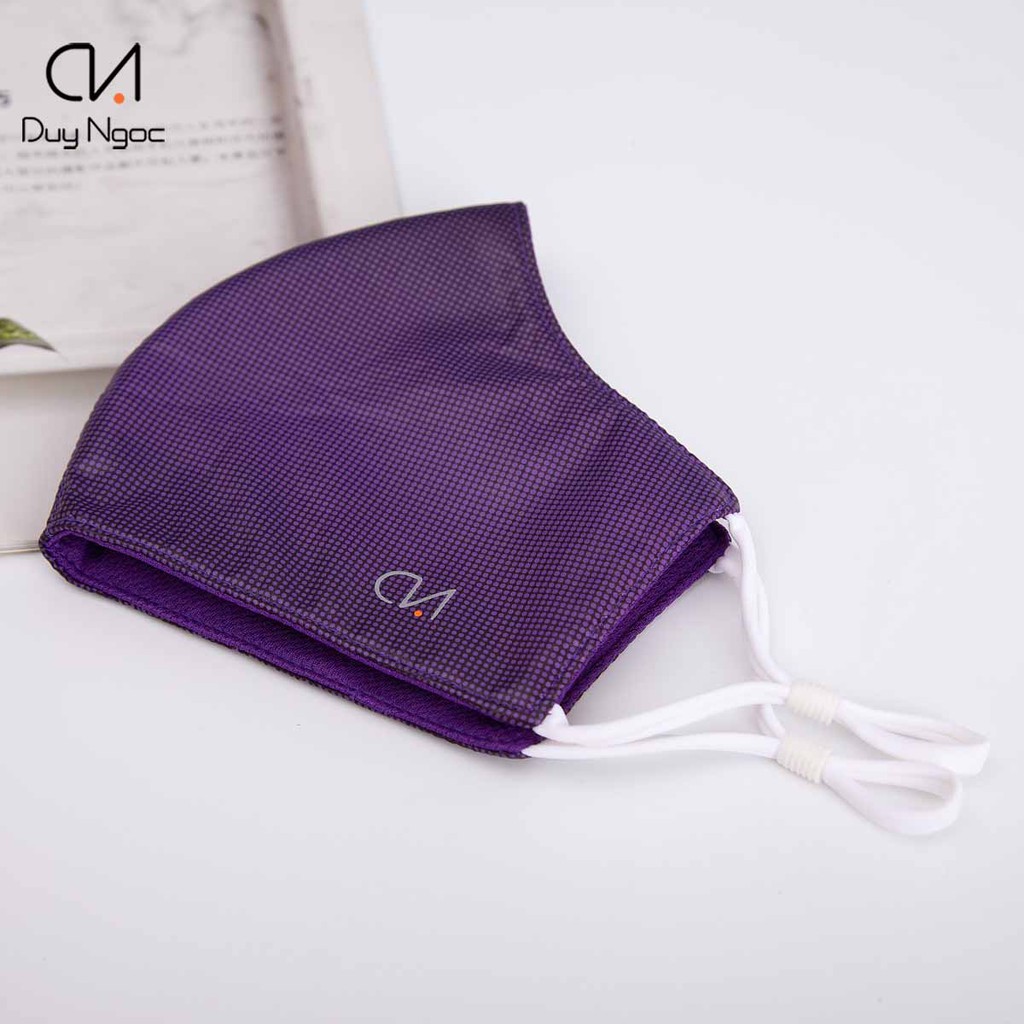Khẩu trang vải dù Plus Duy Ngọc cao cấp có nút điều chỉnh cực kì tiện lợi, màu Ombre cá tính, chống tia UV (1007)