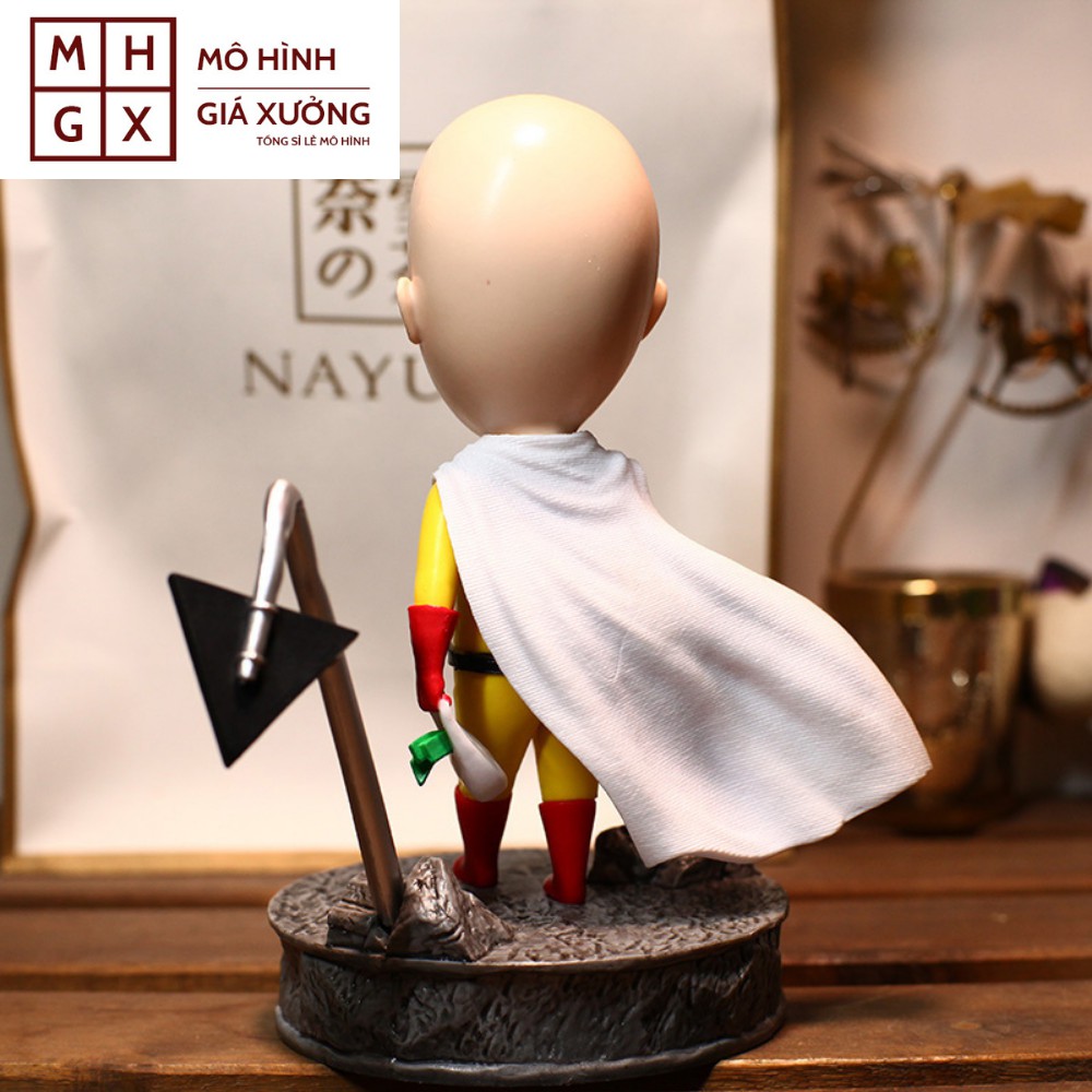 Mô Hình Nhân Vật Saitama cao 18 cm - One Punch Man - Tượng Figure One Punch Man