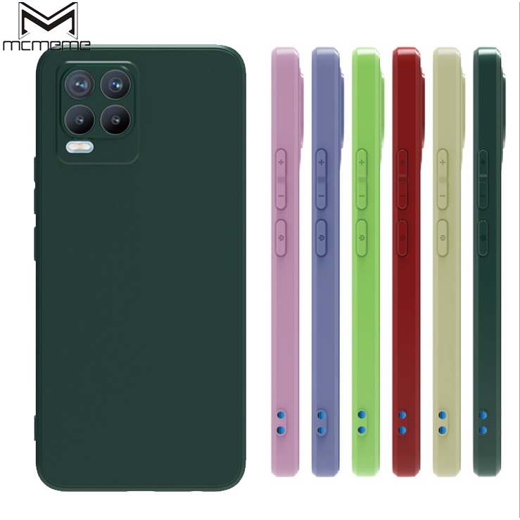 Ốp Điện Thoại Bằng Silicon Màu Kẹo Cho Realme Narzo N55