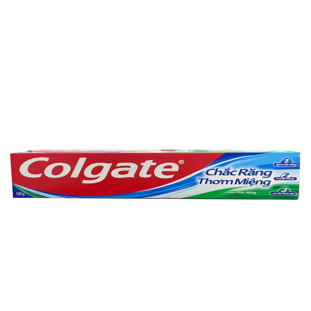 Kem đánh răng Colgate 3 tác động chắc răng thơm miệng 180gr