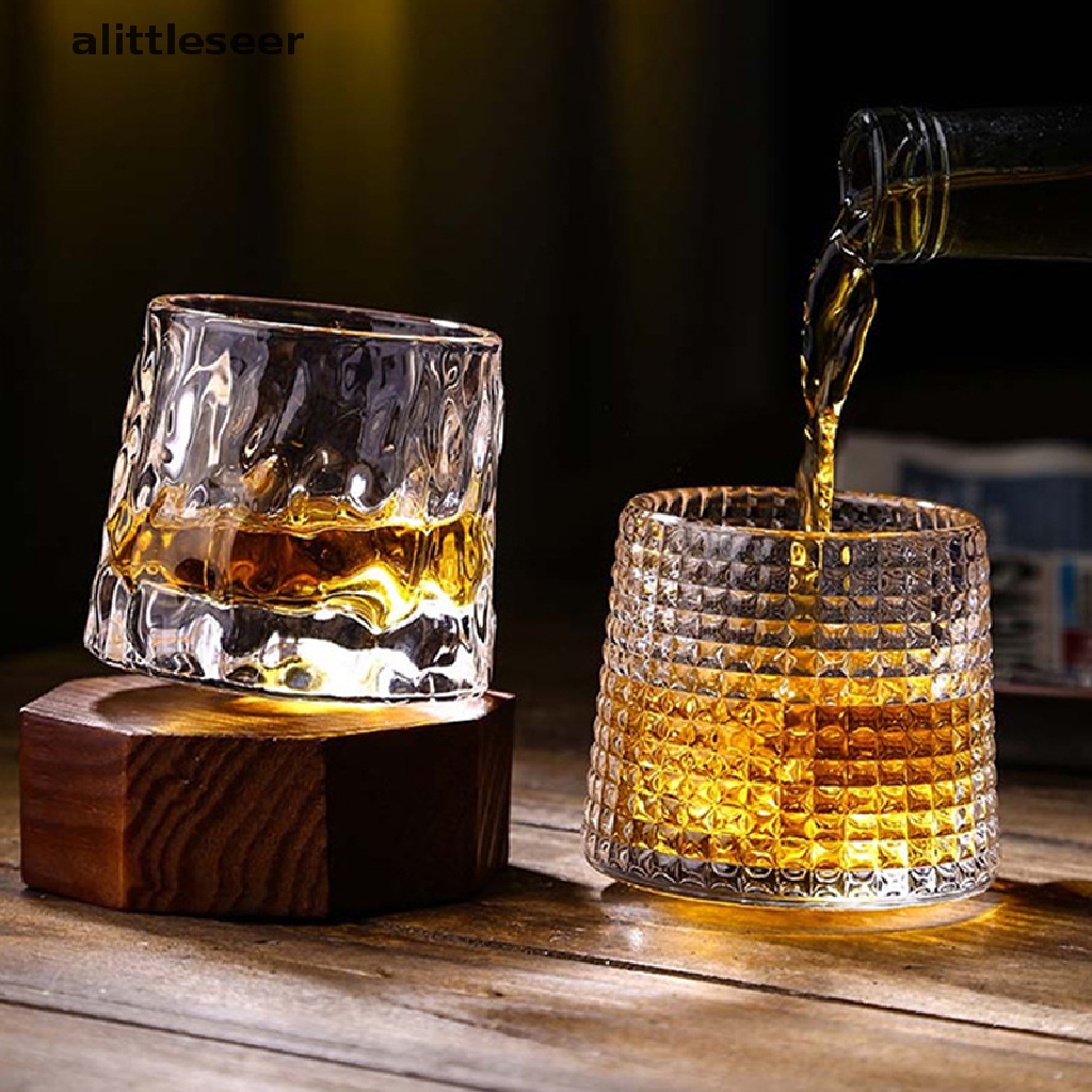 [ER] Ly Uống Rượu Whiskey / Whiskey / Kính Bourbon Thời Trang Cổ Điển