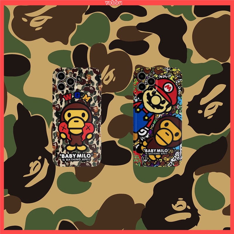 Hoạt Hình Ốp Điện Thoại Mềm Hình bape melo mario Cho iphone15 15pro 15promax 14promax 14 14pro 13 13pro 13promax 12 12pro 12promax 11