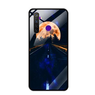 [FREESHIP ĐƠN 50K] Ốp lưng điện thoại Realme 5 Pro - 03086 0448 MOON09 - Mặt Kính Cường Lực