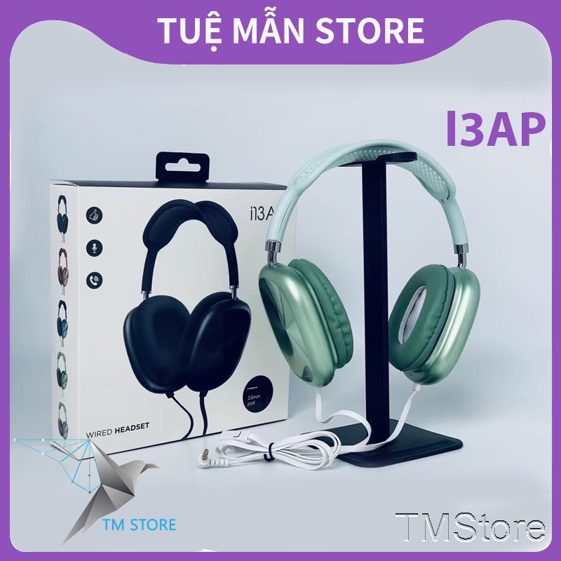 Tai Nghe Chụp Tai Có Dây L13ap Tm Shop Âm Thanh Sống Động, Bass Khỏe, Chính Hãng Giá Dẻ Dành Cho Laptop, Máy Bàn