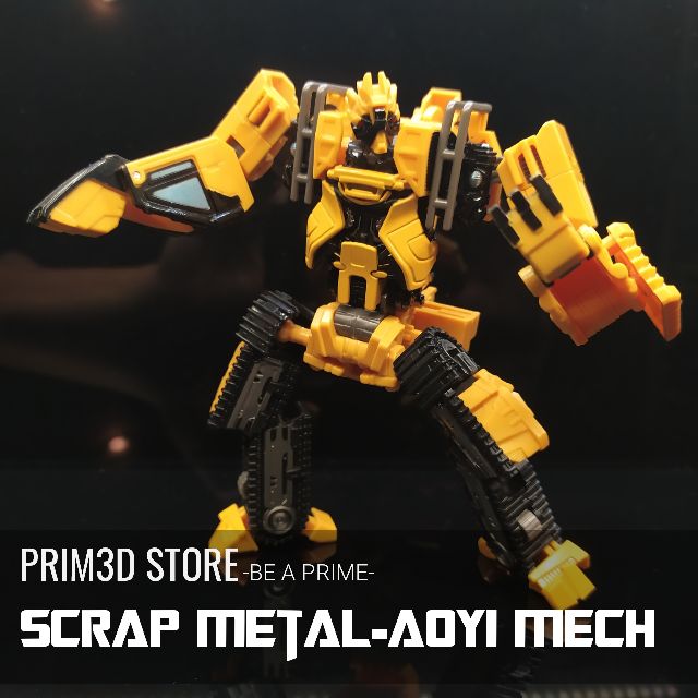 Mô hình Constructicon ScrapMetal - BMB SS41 K.O