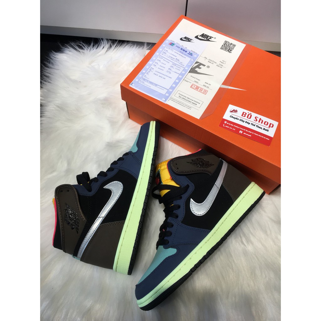 Giày thể thao AIR JORDAN 1HIGH TOKYO BIO HACK cao cổ siêu đẹp