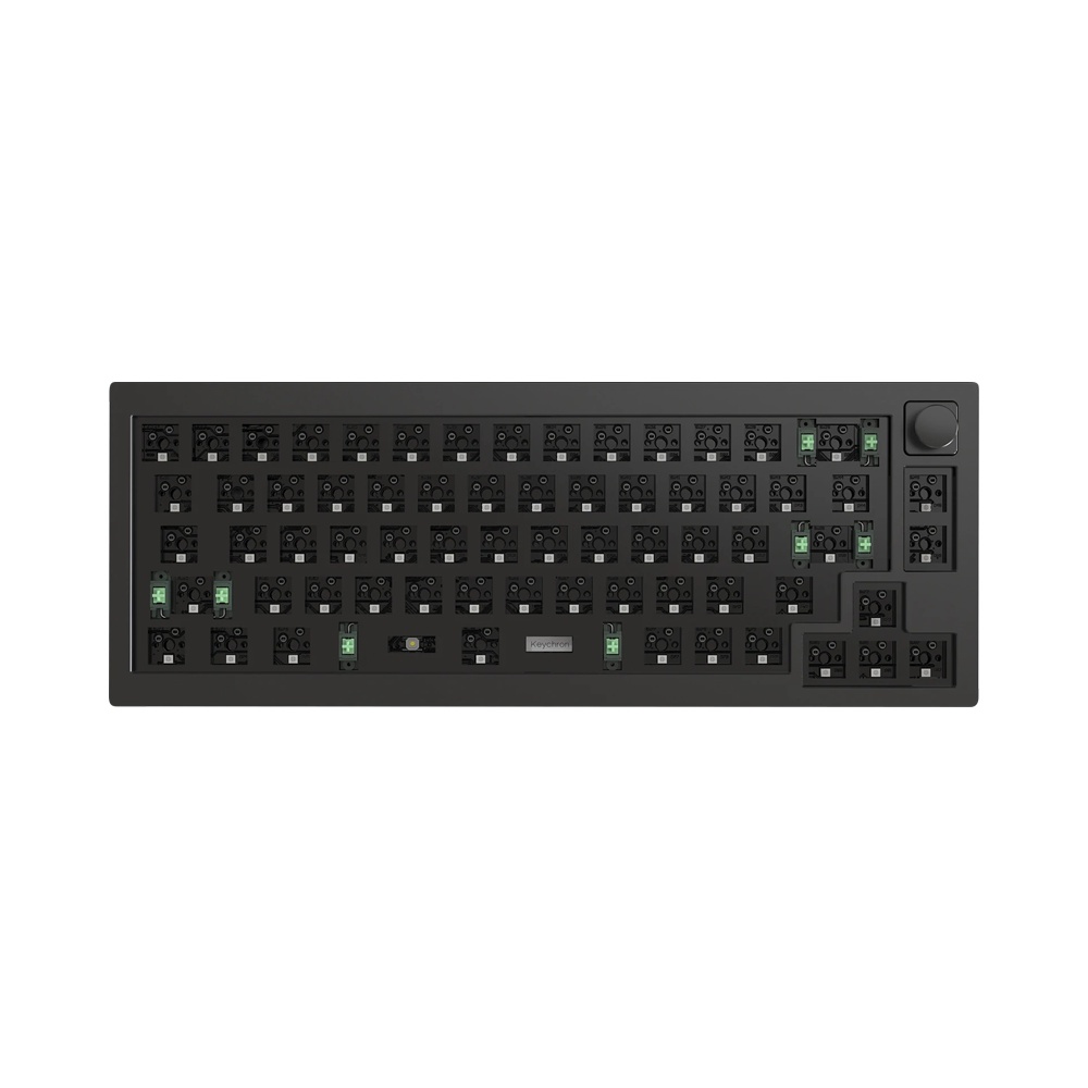 Bàn phím cơ Keychron Q2 Knob (Có Núm Vặn) (QMK / Gasket Mount / Hotswap / RGB) -Bảo hành 12 tháng