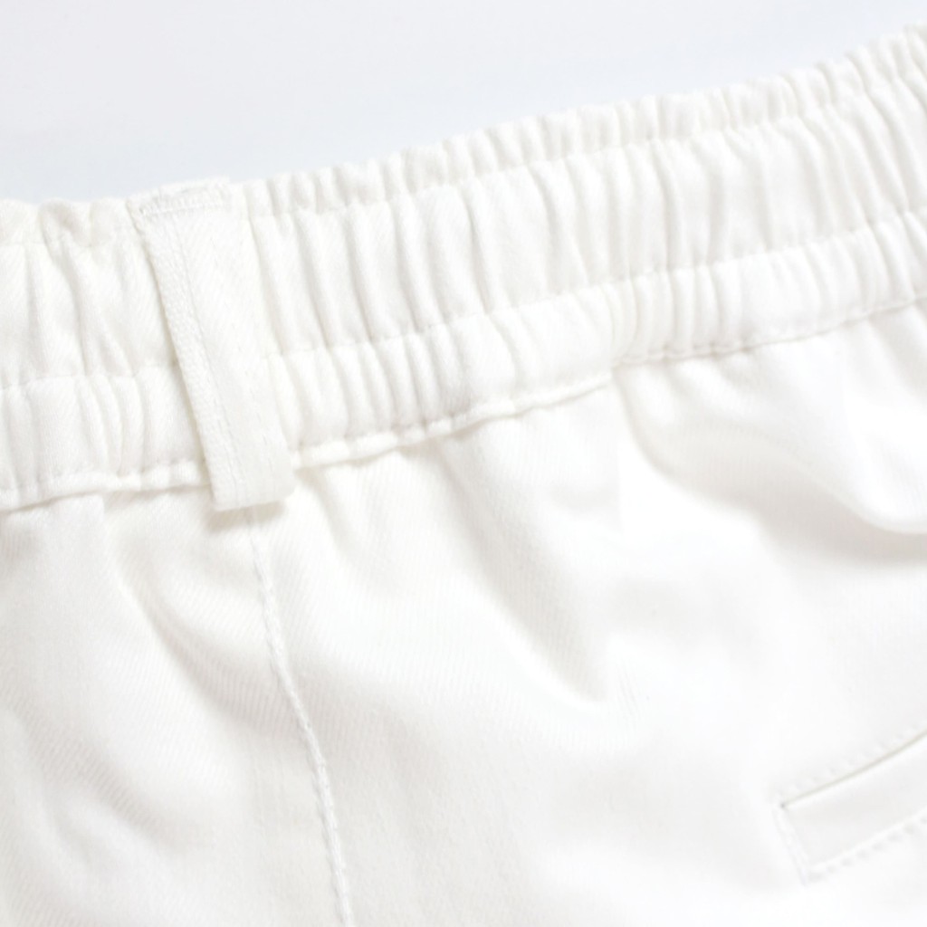 Quần đùi kaki nam cao cấp co giãn đẹp lưng thun chính hãng màu trắng đen đẹp không xù H4 | BigBuy360 - bigbuy360.vn