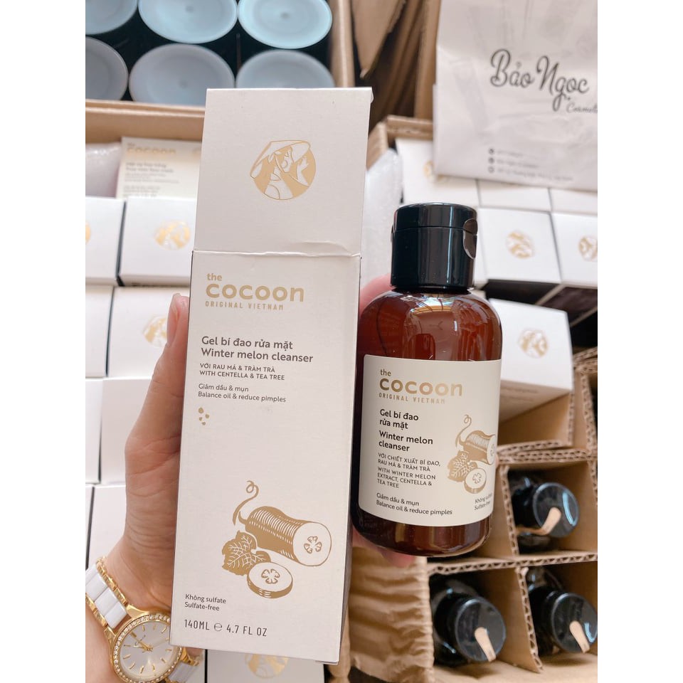 Gel bí đao rửa mặt Cocoon (Winter melon cleanser) 140ml