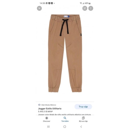 QUẦN KAKI BÉ TRAI👦🏻