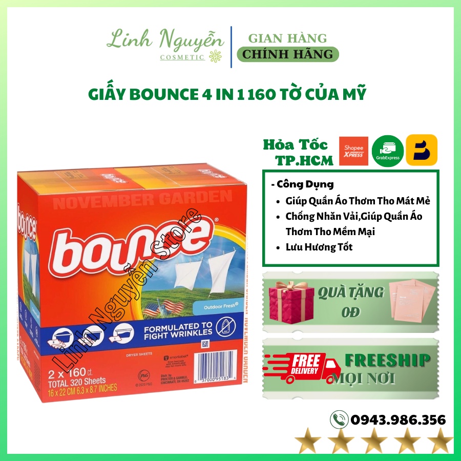 GIẤY BOUNCE 4 IN 1 160 TỜ CỦA MY