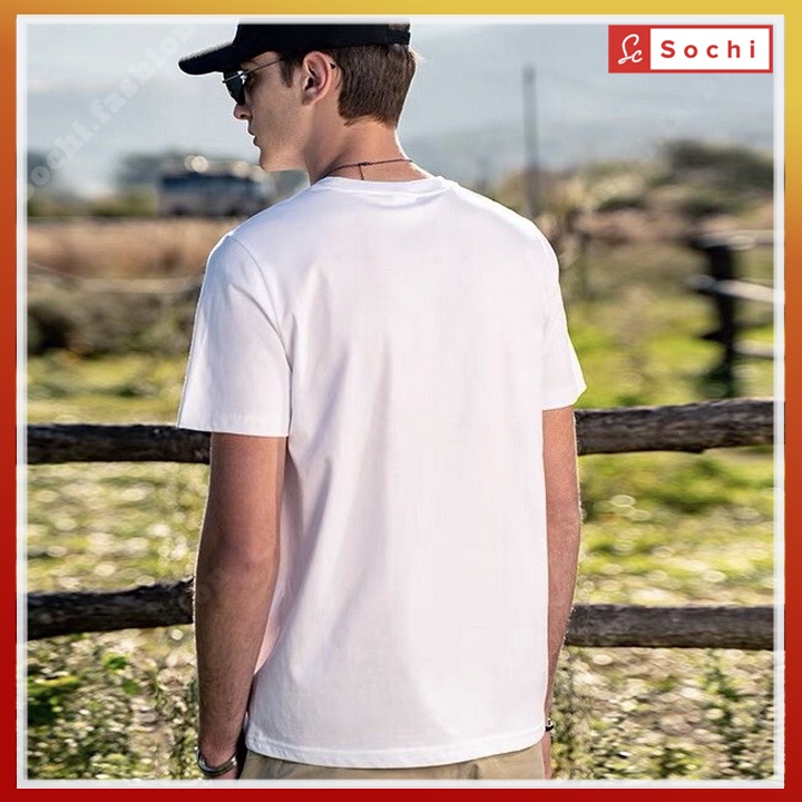 Áo thun nam tay ngắn cổ tròn áo cộc tay phong cách Hàn Quốc mã CZ601 | BigBuy360 - bigbuy360.vn