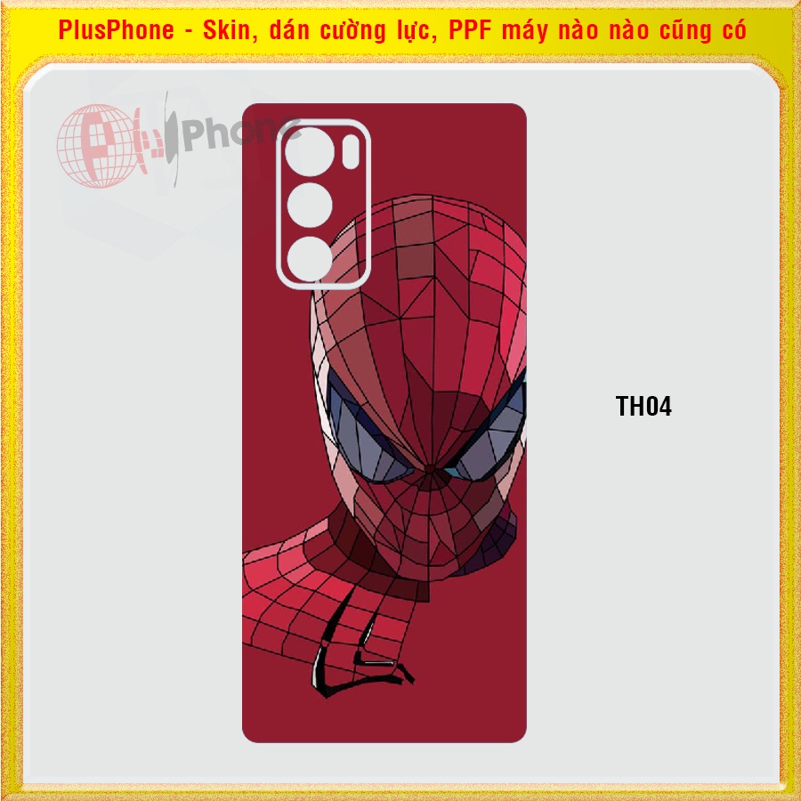 Dán Skin cho điện thoại LG Wing 5G mẫu Thom Browne, người nhện, iron man