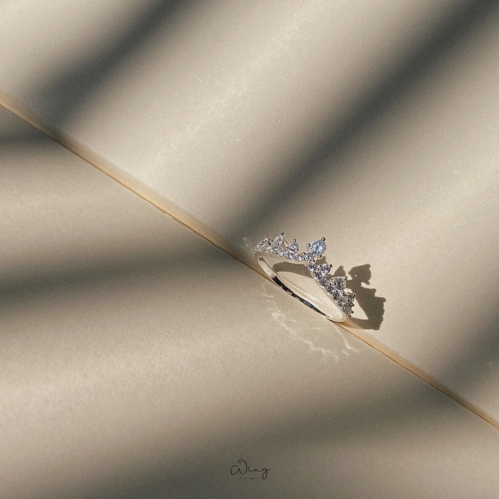 Nhẫn Cinderella - Trang sức bạc The Wing Silver