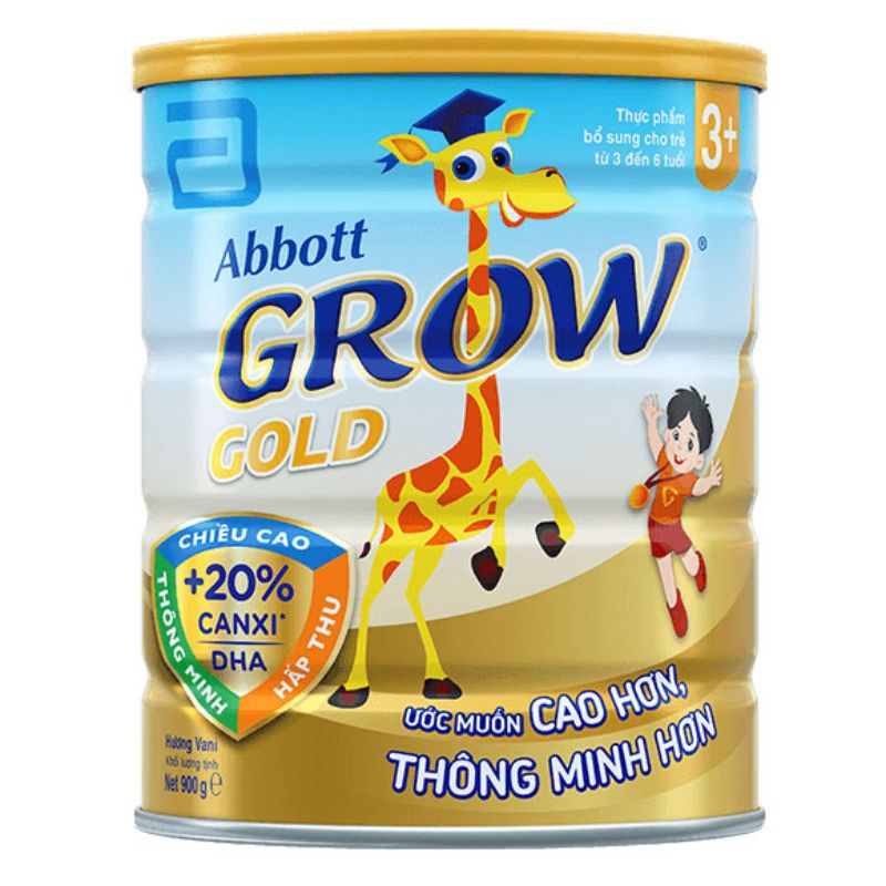 Sữa bột Grow Gold 3+ hộp 900gr