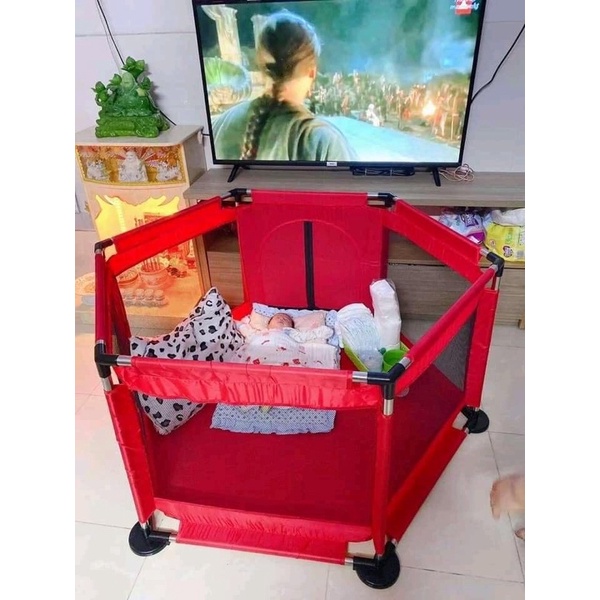 Quây cũi🌷Nhà bóng cho bé tặng kèm 200 quả bóng nhựa nhiều màu