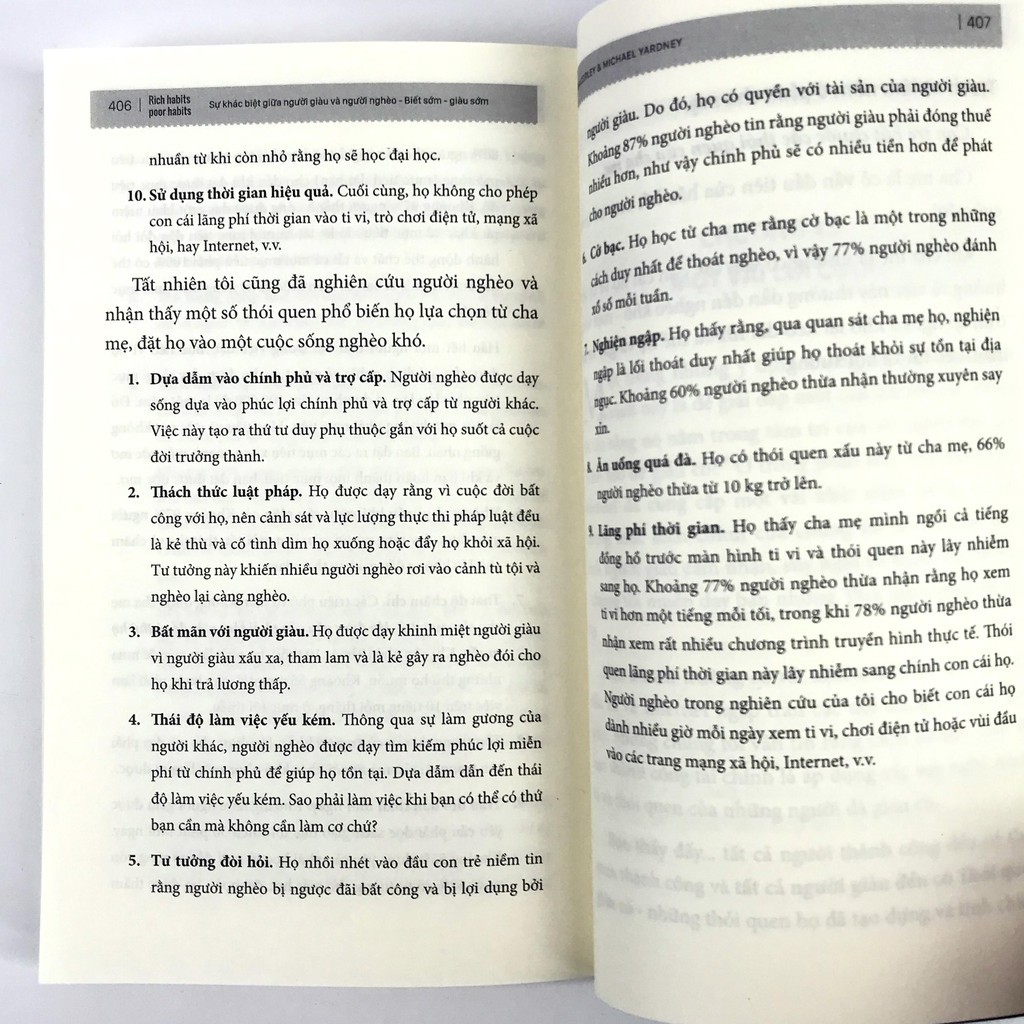 Sách - Rich habits, poor habits: Sự khác biệt giữa người giàu và người nghèo - BIZ-KT-160k-8935246922743