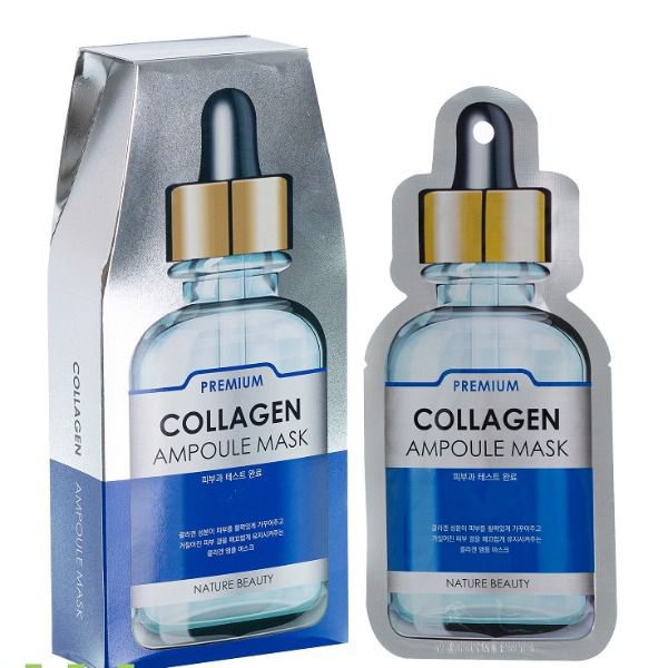 mặt nạ Premium Collagen Ampoule Mask mặt nạ tinh chất chống lão hóa  dưỡng sáng da se khít lỗ chân lông | BigBuy360 - bigbuy360.vn