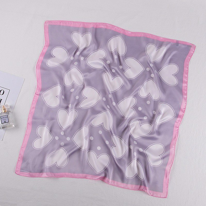 Khăn bandana quấn làm áo Blackpink cao cấp 70 70x70cm turban lụa vuông quàng cổ quấn tóc nữ đẹp