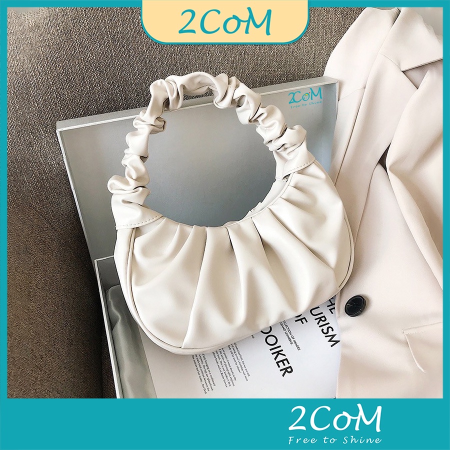 Túi kẹp nách ♥XẢ KHO BÁN LỖ♥ Túi Xách Đeo Chéo Nữ Đẹp Da Mềm Quai Rúm Mẫu hottrend Trẻ Trung Xinh Đẹp 2CoM KN002