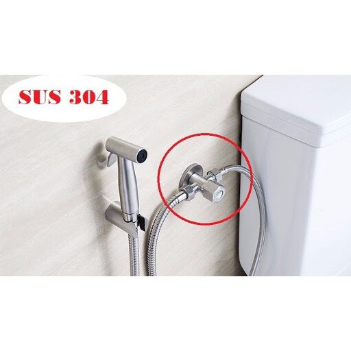 Van giảm áp inox | Van chia nước 2 ngả - 3 ngả | Van T khóa nước bồn cầu