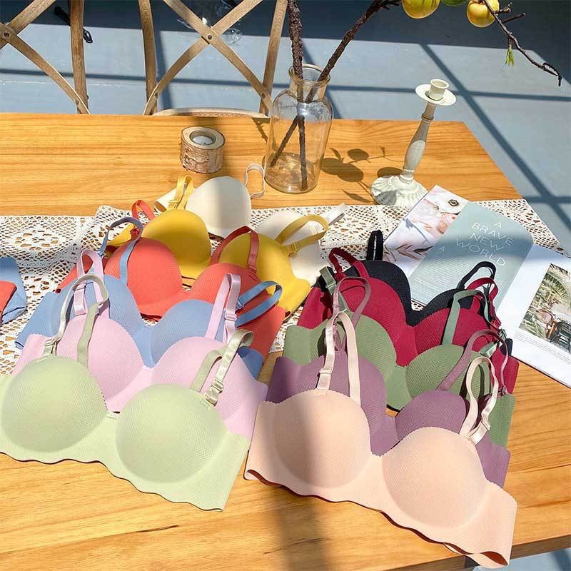 Áo Lót Su Quả Ngang Đệm Bàn Tay 2cm Đẩy Ngực Thông Hơi Siêu Thoáng Mát 152
