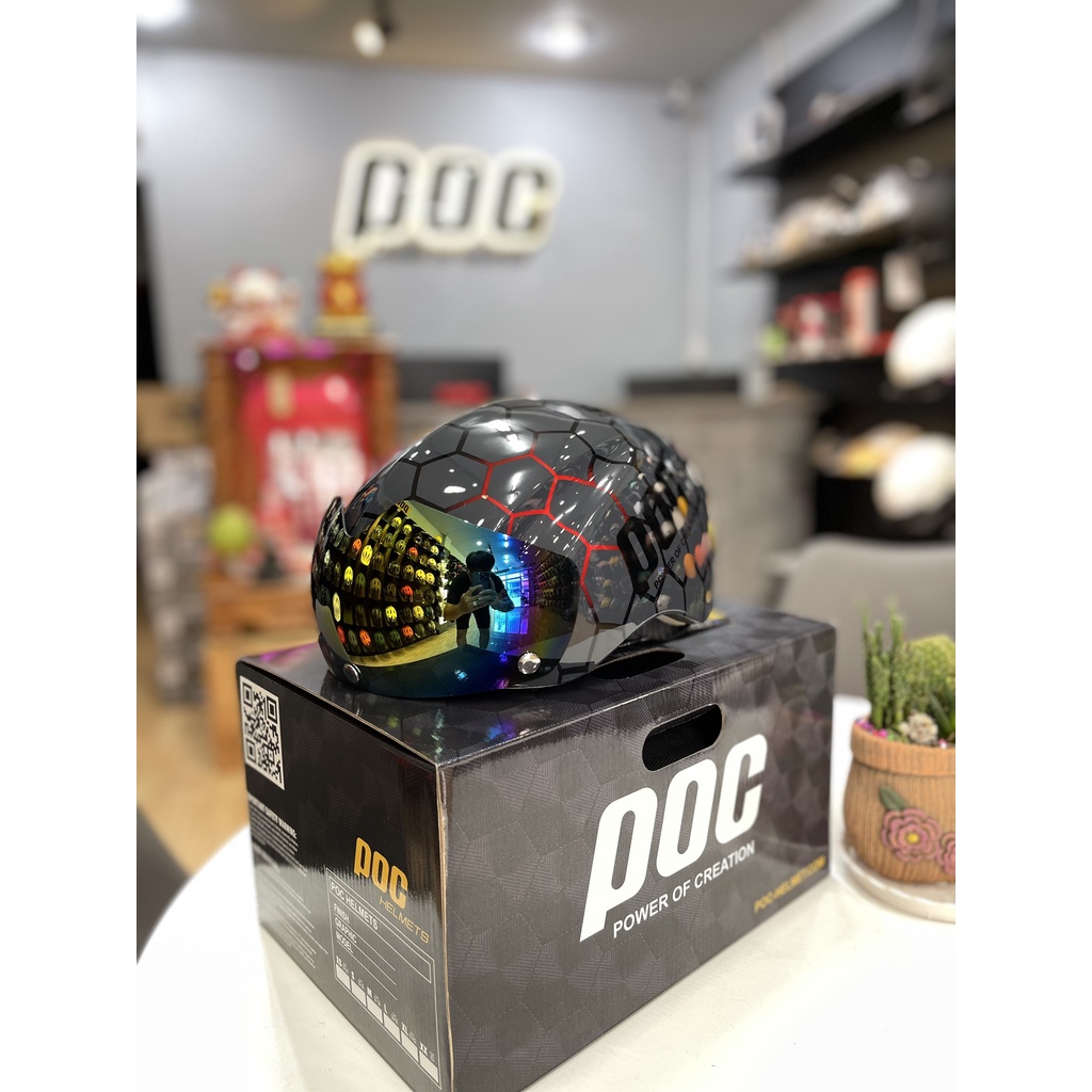 PHỤ KIỆN KÍNH POC 01 THAY THẾ MŨ BẢO HIỂM  GIÁ SỈ