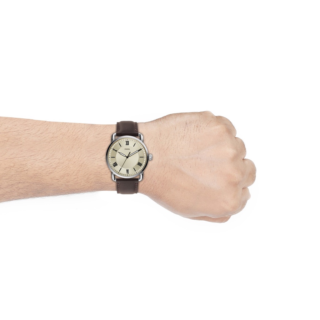 Đồng hồ nam Fossil COPELAND 42MM dây da FS5663 - màu nâu