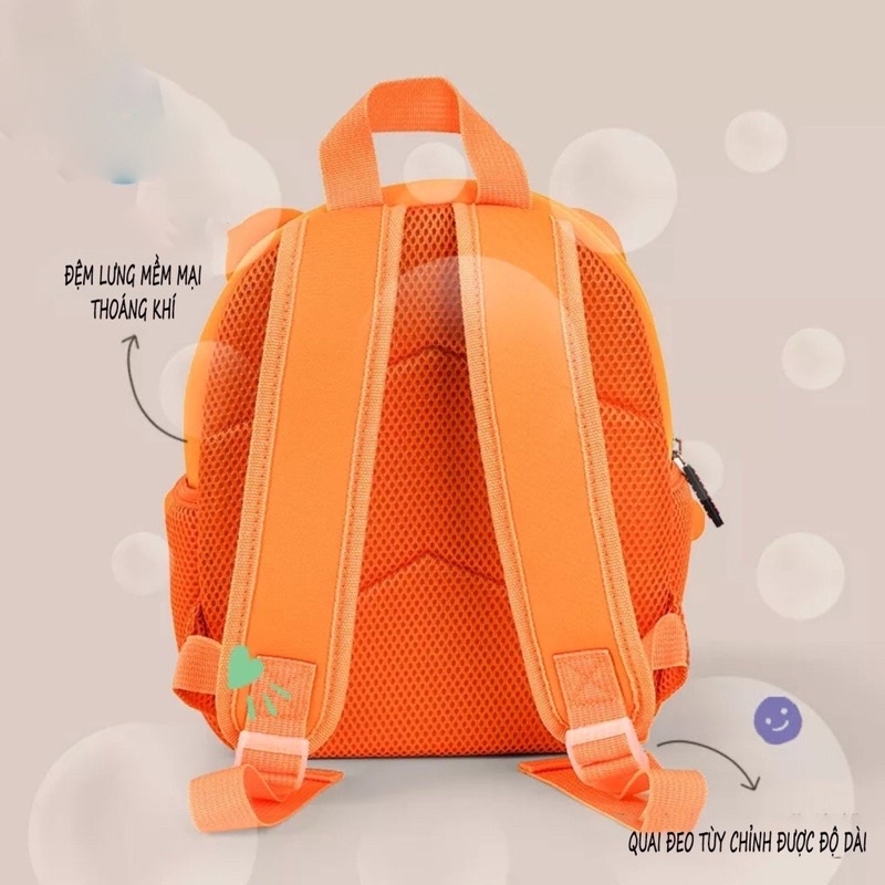 Balo TOCHANG chính hãng hình động vật 3D đáng yêu cho bé