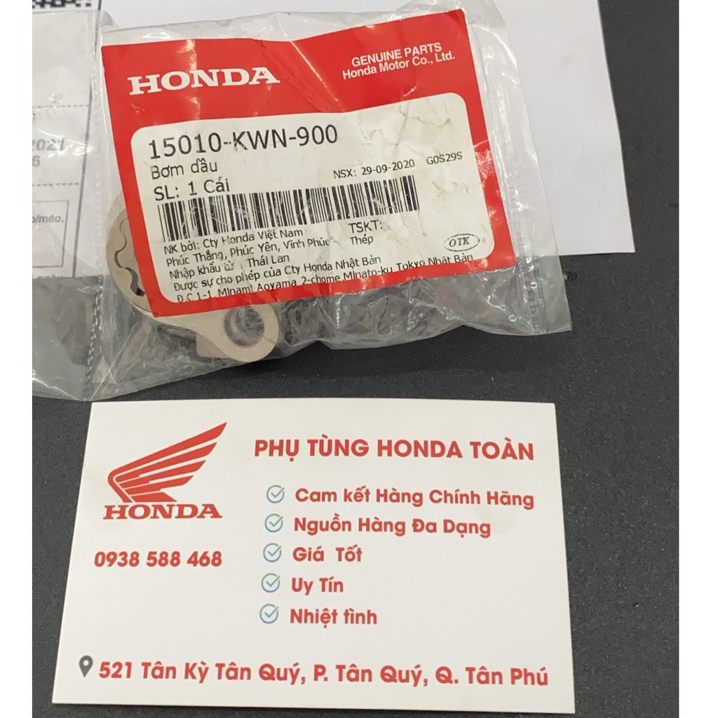 BƠM NHỚT VARIO / AB 125/ SH VIỆT / PCX / LEAD 125 / SH MODE / ZIN HONDA