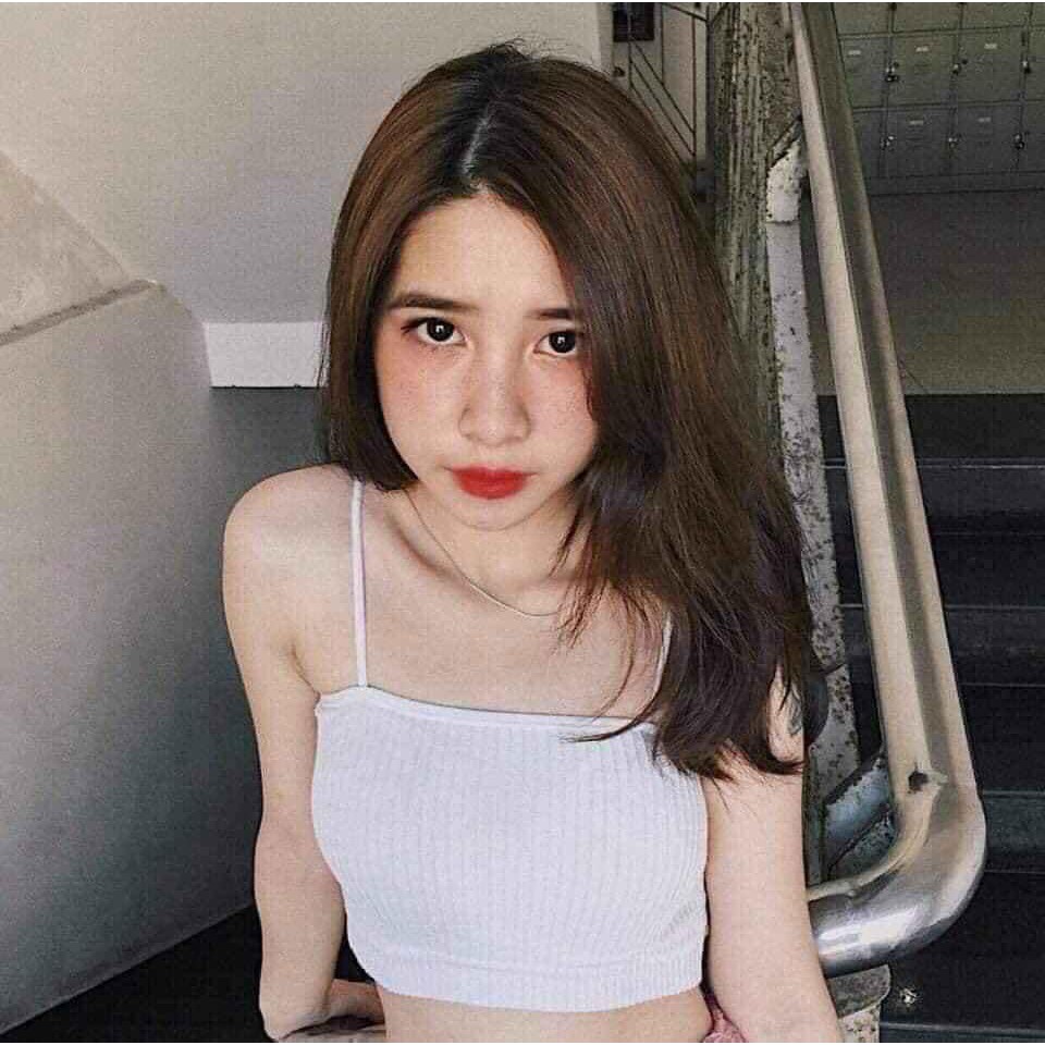 Áo Bra Thun Tăm Hai Dây