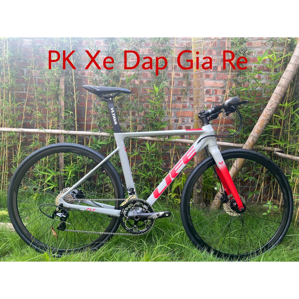 Xe đạp Touring LIFE FLY, Xe đạp LIFE FLY, Khung nhôm không mối hàn, dây cáp âm khung, Group LTWOO R7 (2x10-20 tốc độ)