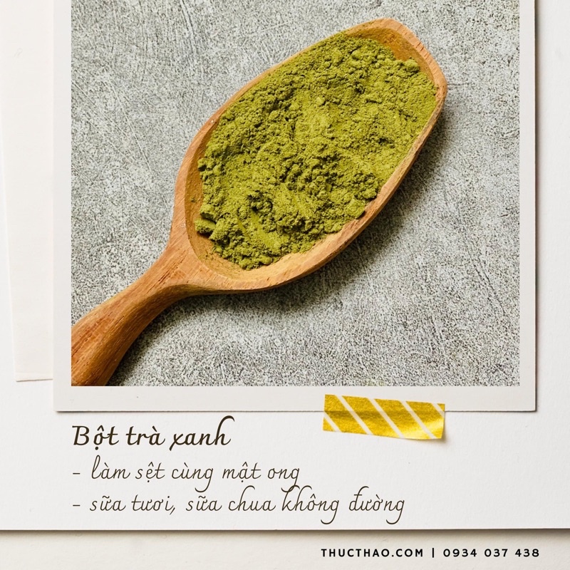 Bột Trà Xanh Nguyên Chất