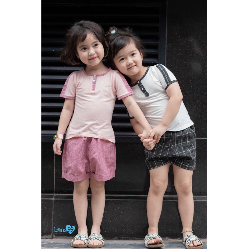 Bộ BONS kiểu cách siêu dễ thương cho bé