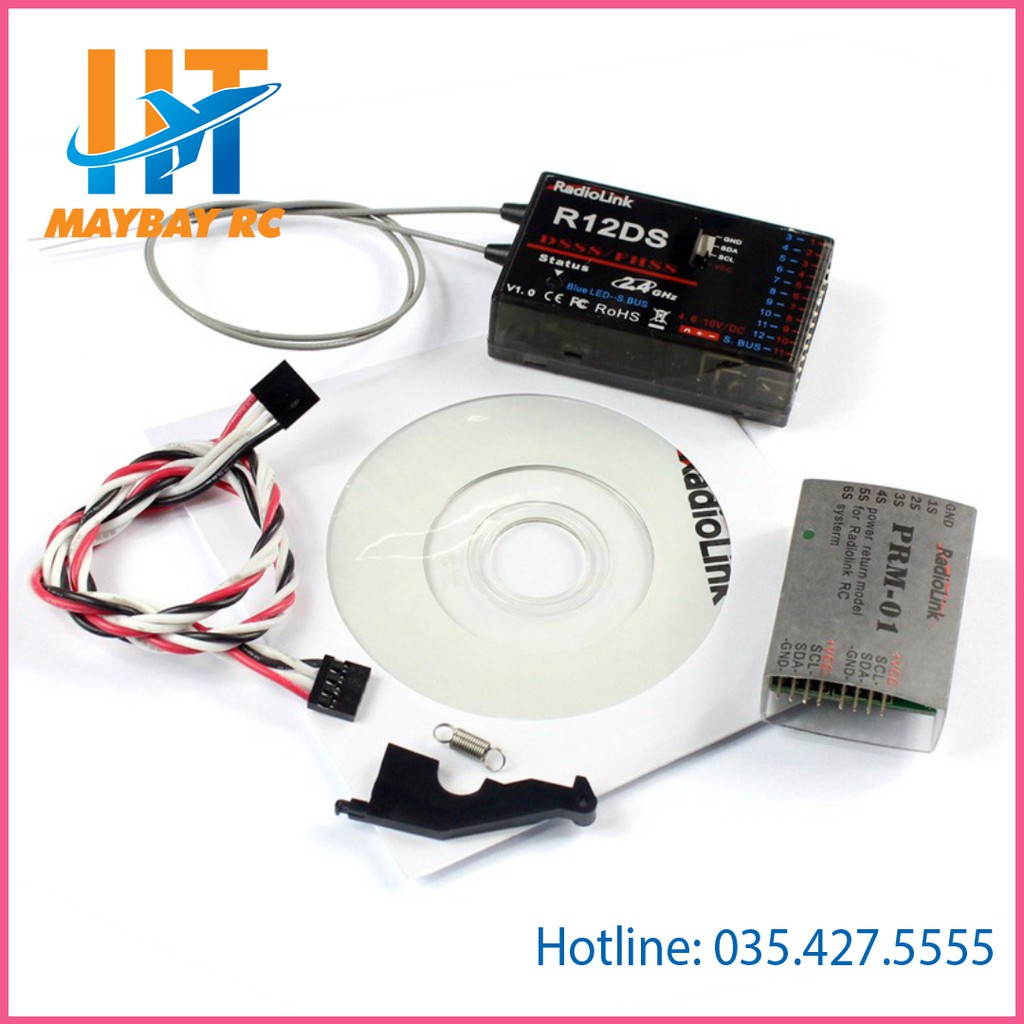Tay điều khiểu Radiolink AT10II 12CH 2.4g