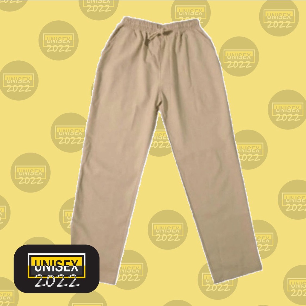 Quần Baggy Nam Nữ Kaki Ống Suông Basic Unisex