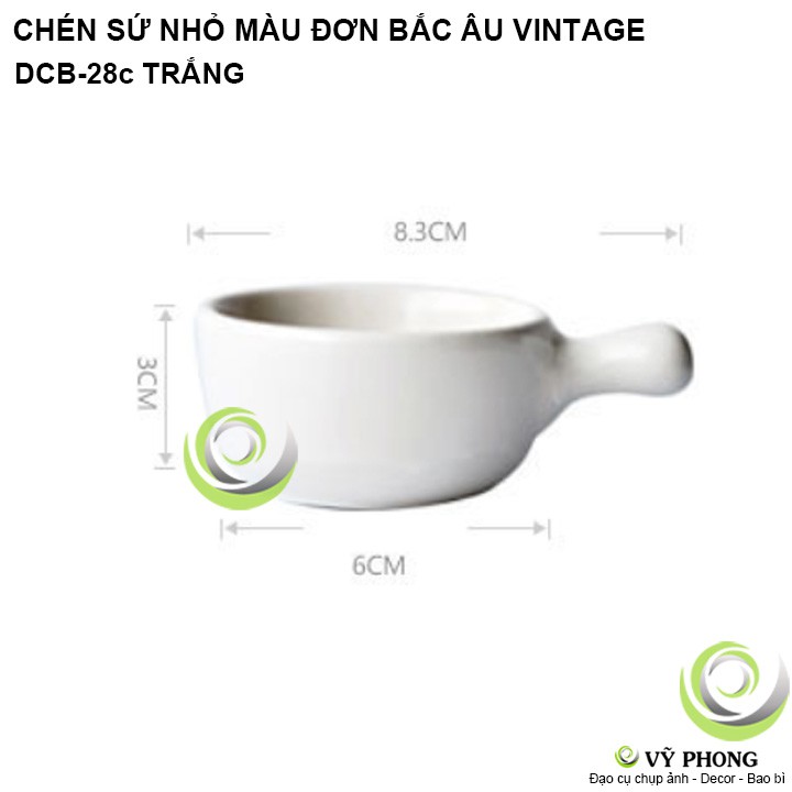 CHÉN SỨ NHỎ MÀU ĐƠN LIVING ART NORDIC STYLE MÀU VINTAGE TRANG TRÍ BẾP CHỤP HÌNH ĐẠO CỤ CHỤP ẢNH SẢN PHẨM INS DCB-28