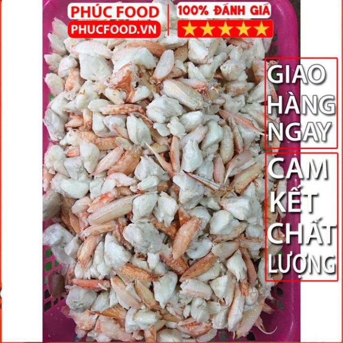 Thịt ghẹ bóc nõn giá gốc tại hà nội đóng gói 500 gam, 1kg đặt hỏa tốc nhận hàng 15 phút