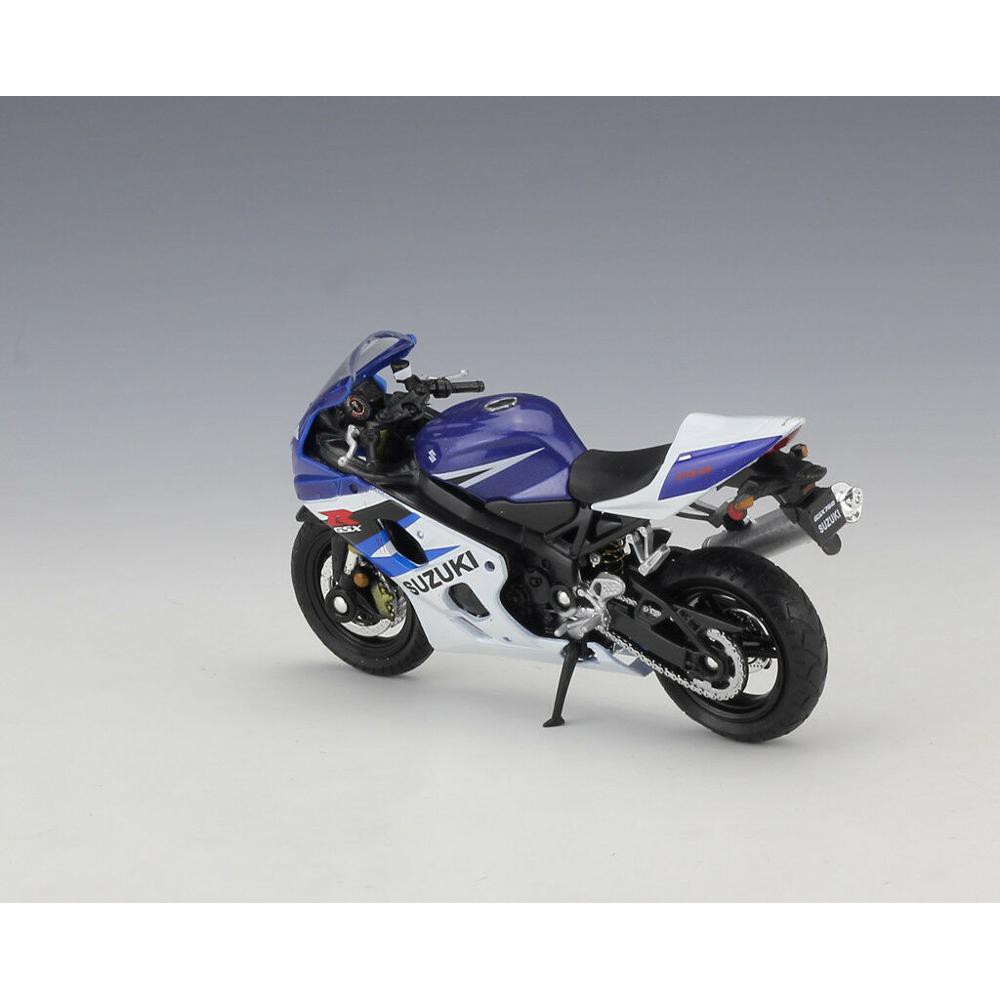 MÔ HÌNH XE MOTO Siêu xe SUZUKI GSX R750 - WELLY tỷ lệ 1:18