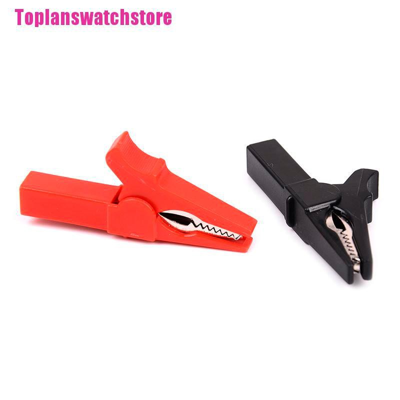 Set 4 Kẹp Cá Sấu 55mm + Dây Cáp Thử Điện 4mm