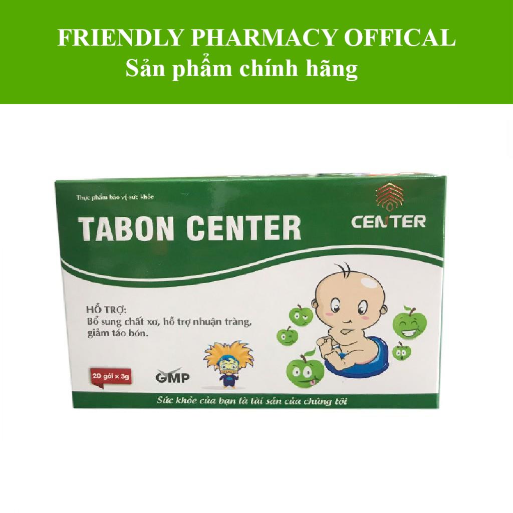 {Chính hãng} Tabon Center – Hỗ trợ điều trị táo bón cho bé, giúp nhuận tràng (Hộp 20 gói)