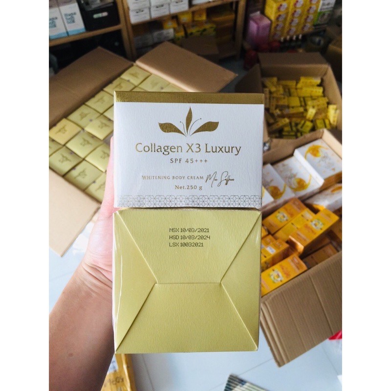 combo body collagen x3 Luxury + kích trắng chính hãng | BigBuy360 - bigbuy360.vn
