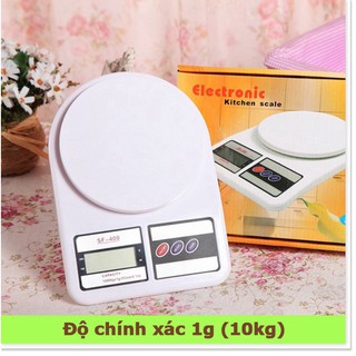 Cân điện tử cân nhà bếp cân tiểu ly Electronic Kitchen Scale 10kg SF 400