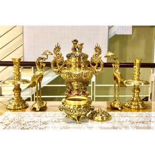 Bộ Đỉnh Đồng cao 29cm